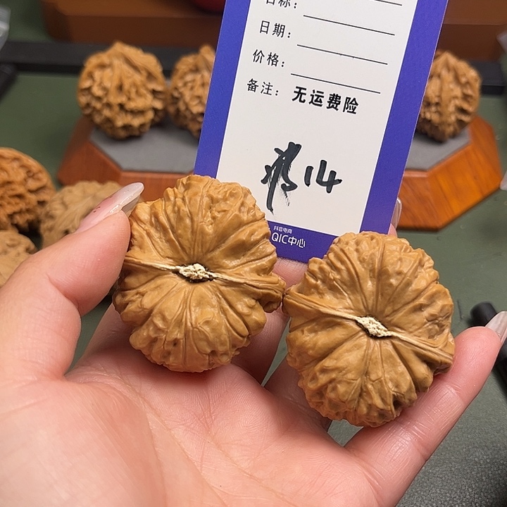秦***王吊坠文玩核桃文玩14