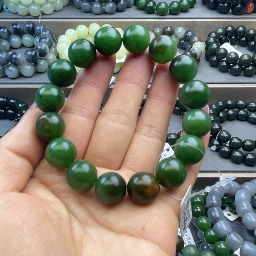 和田玉手链未镶嵌