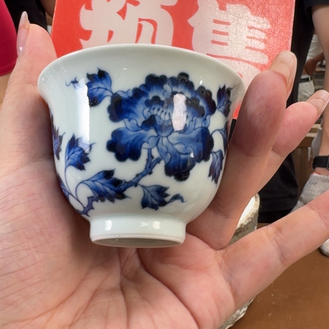 杯子三方器合柴窑开窑