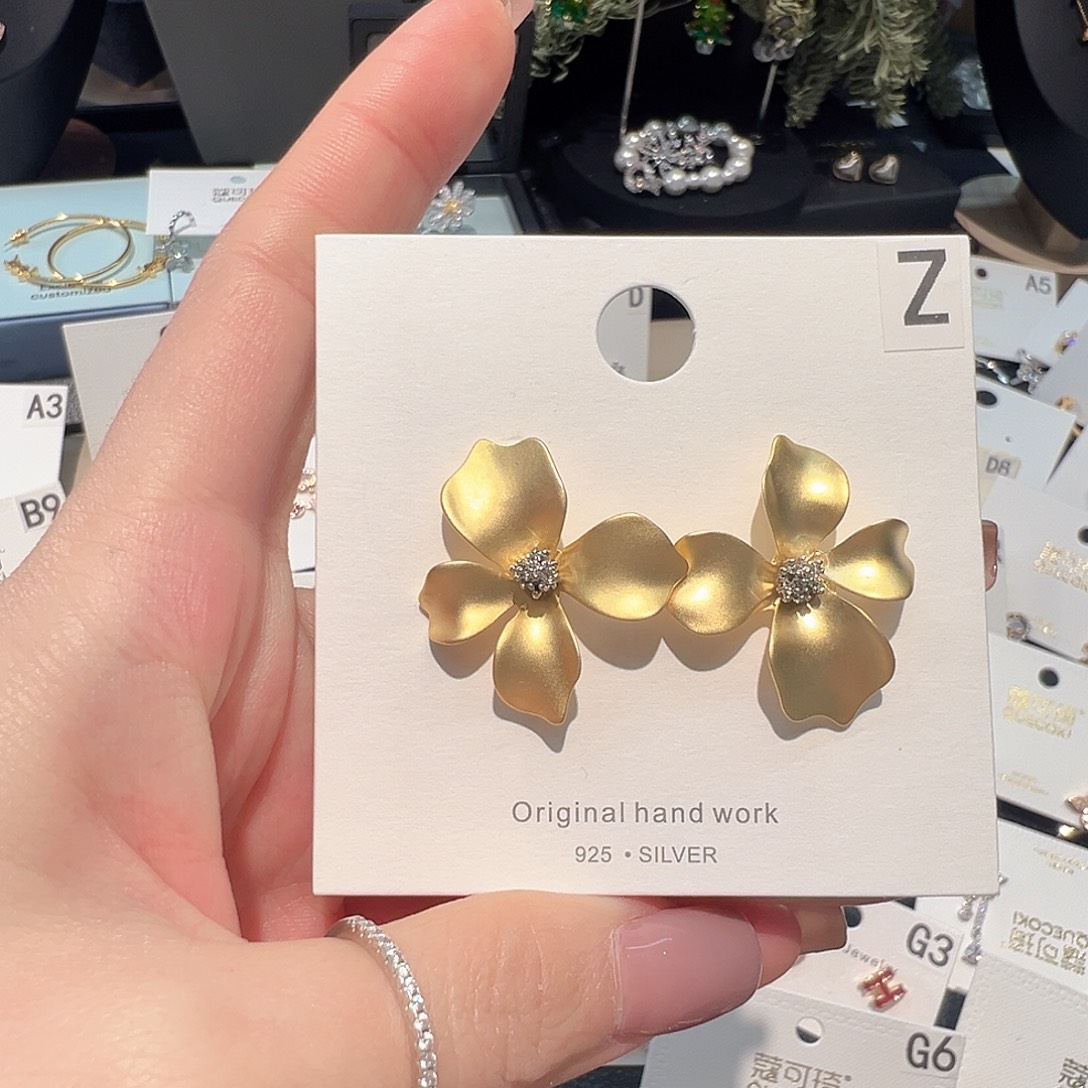 锆石纯铜合金大花朵欧美系