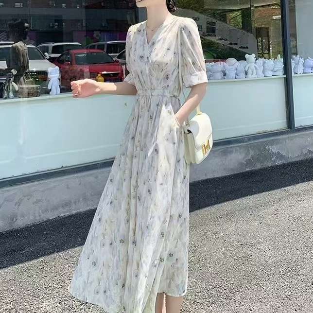 花姐推荐801-810温柔收腰显瘦连衣裙