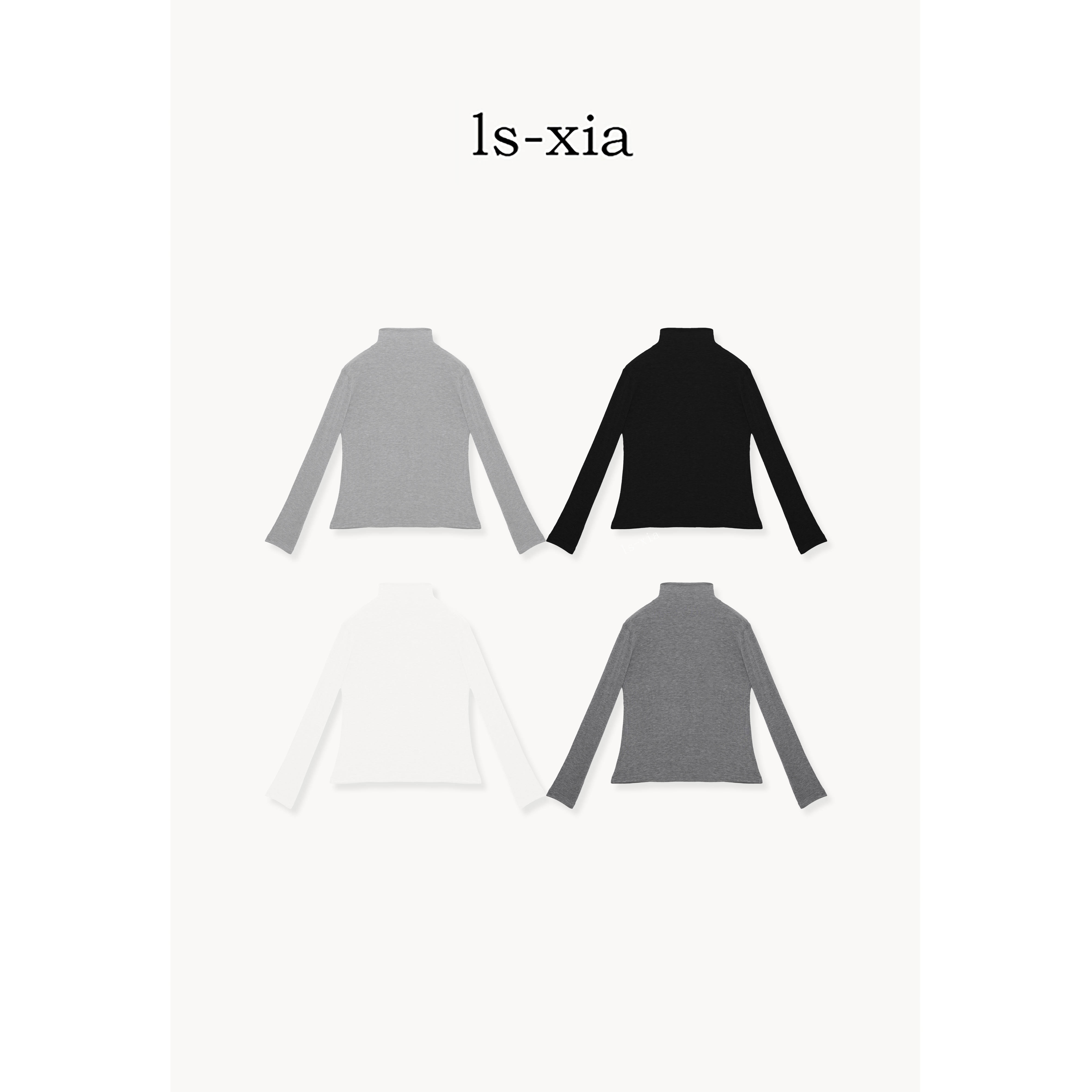 【漫长假日】秋季新款气质打底毛衣简约修身纯色打底T恤