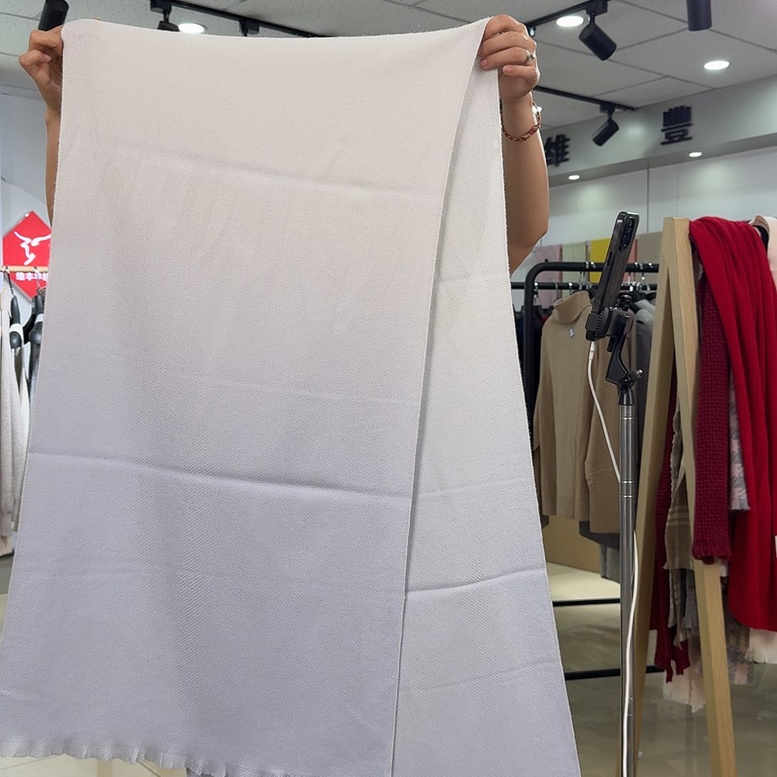 纯羊绒保暖围巾094