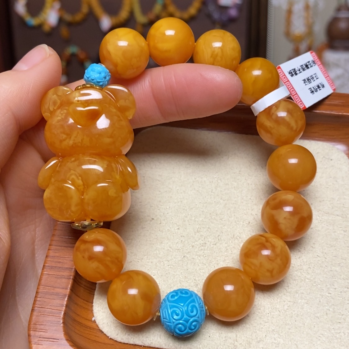 【闪购商品】手链蜜蜡未镶嵌手串