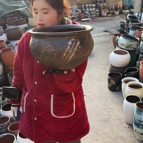 口30高18瑕疵盆子