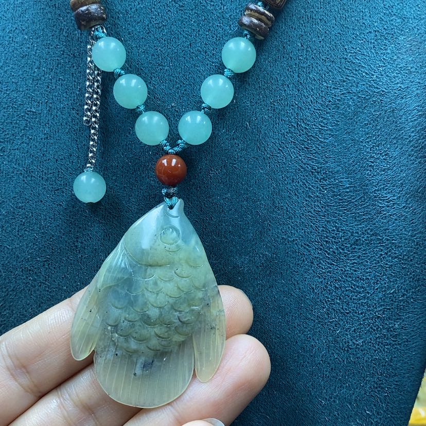 【闪购商品】蛇纹石玉吊坠未镶嵌