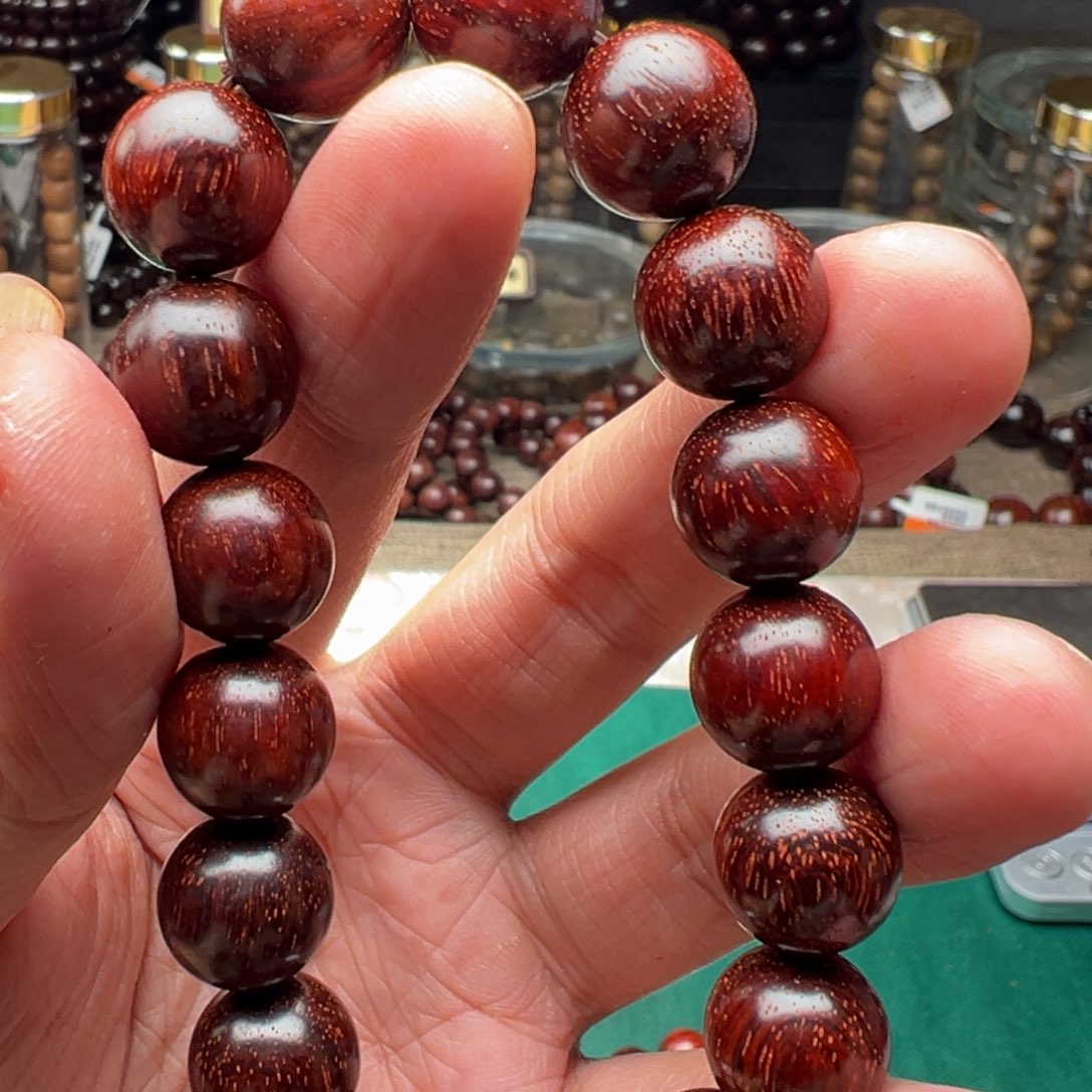 其他檀香紫檀（小叶紫檀）1.2原汁原味牛毛纹