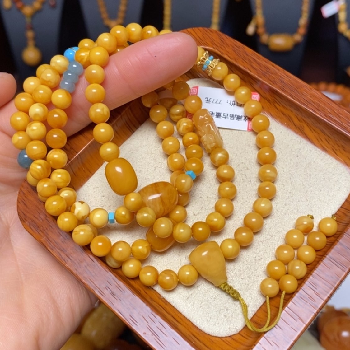 【闪购商品】未镶嵌颈饰蜜蜡项链