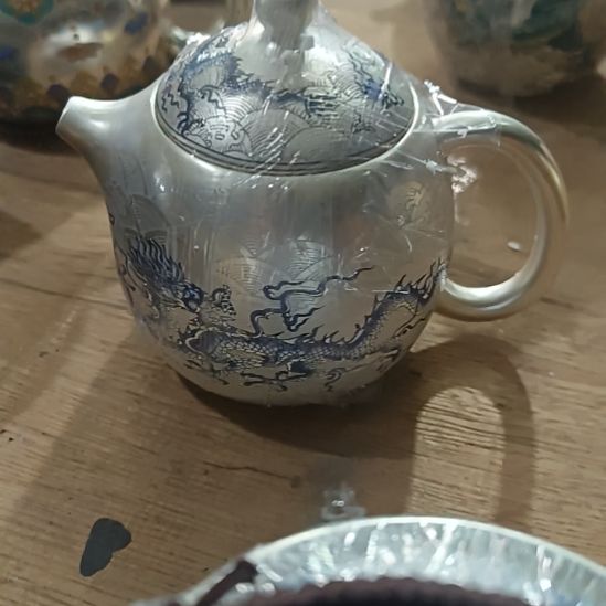 陶瓷库存茶壶套装