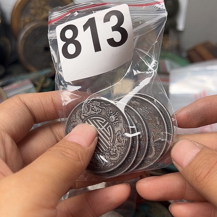 龙***下铜复古文创工艺品