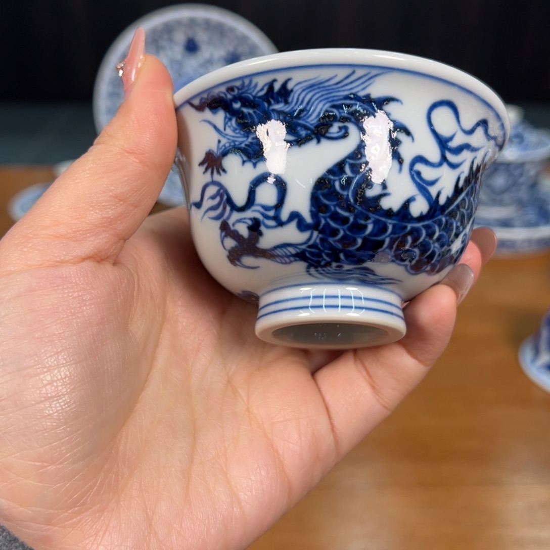 杯子景德镇胎釉翘楚刘建窑柴窑