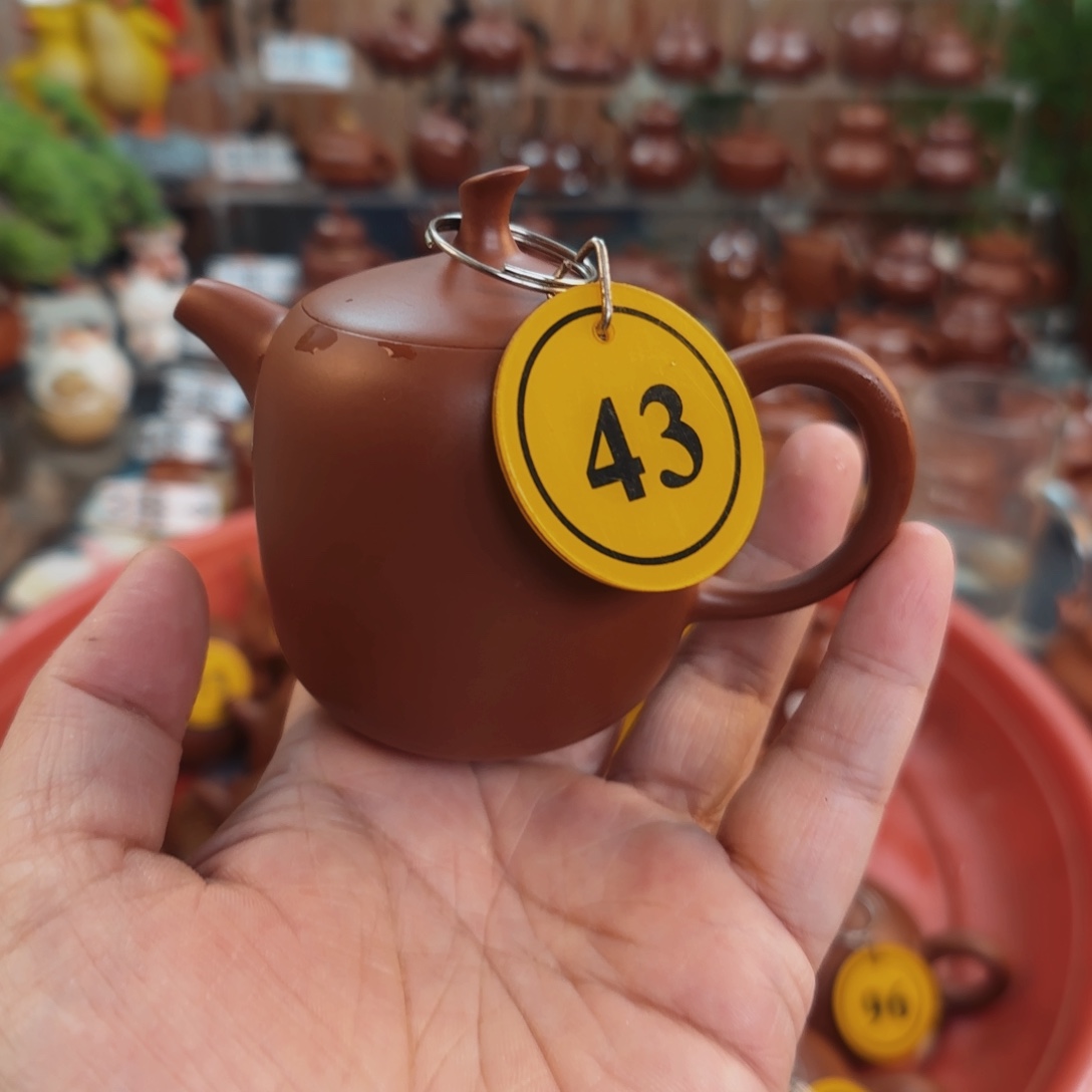 斑***马朱泥茶壶朱泥茶壶微瑕