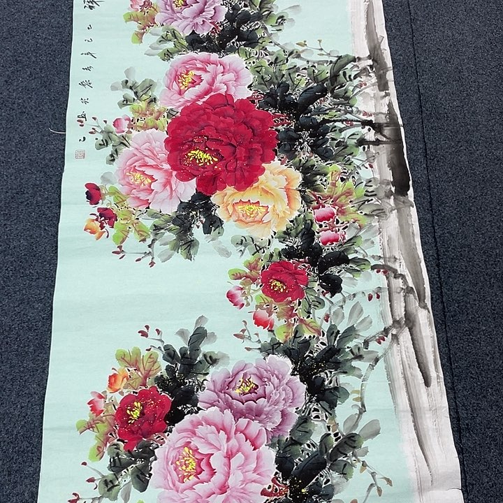 国画纯手绘字画宣纸