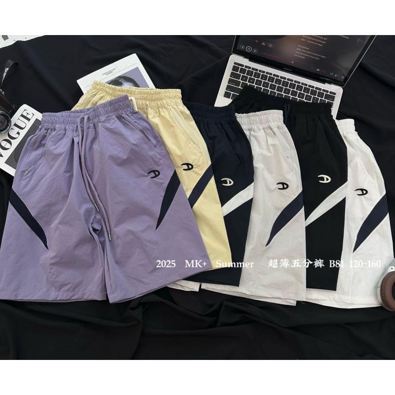 【新疆包邮】夏季新款中童超薄运动五分裤A545