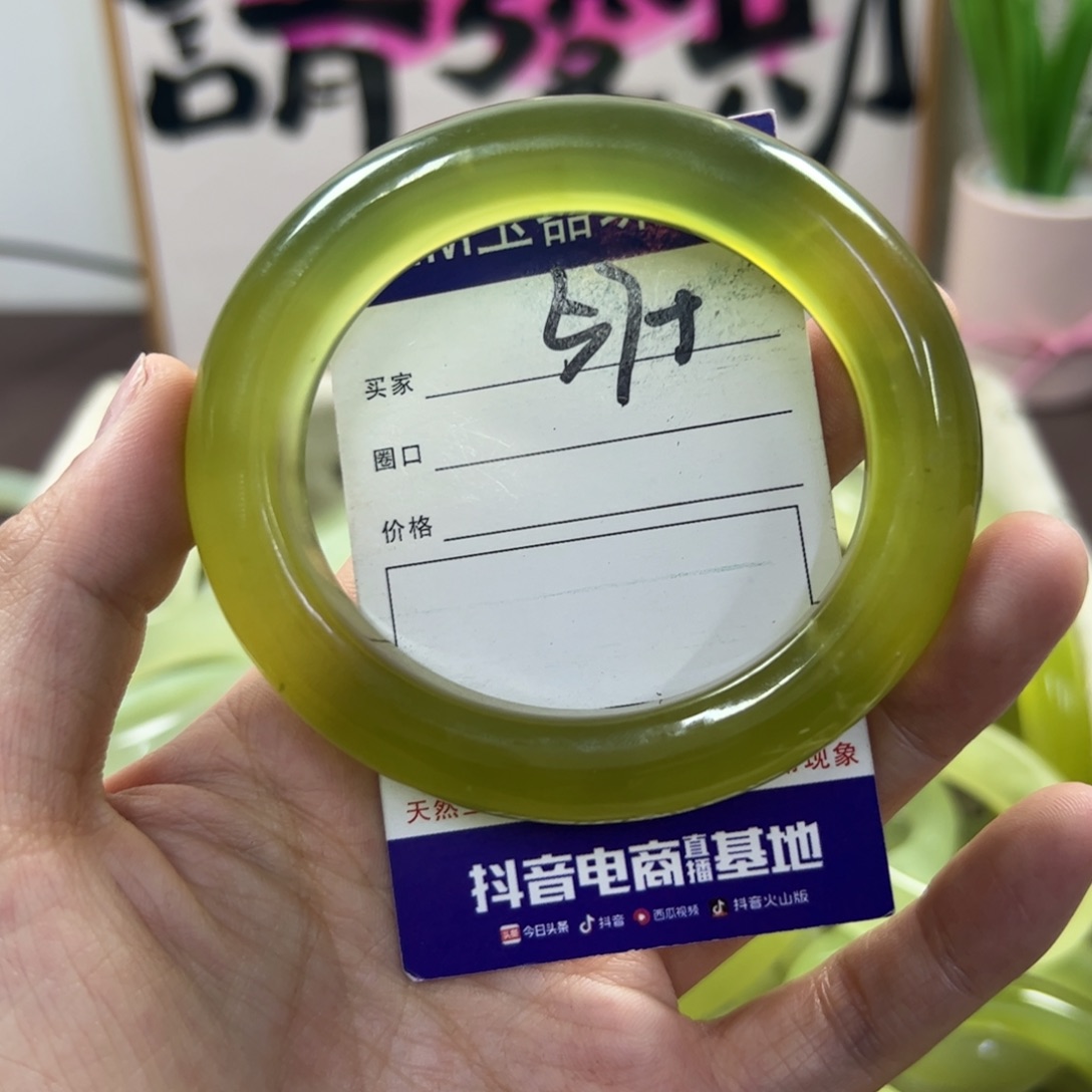 蛇纹石玉手镯未镶嵌265