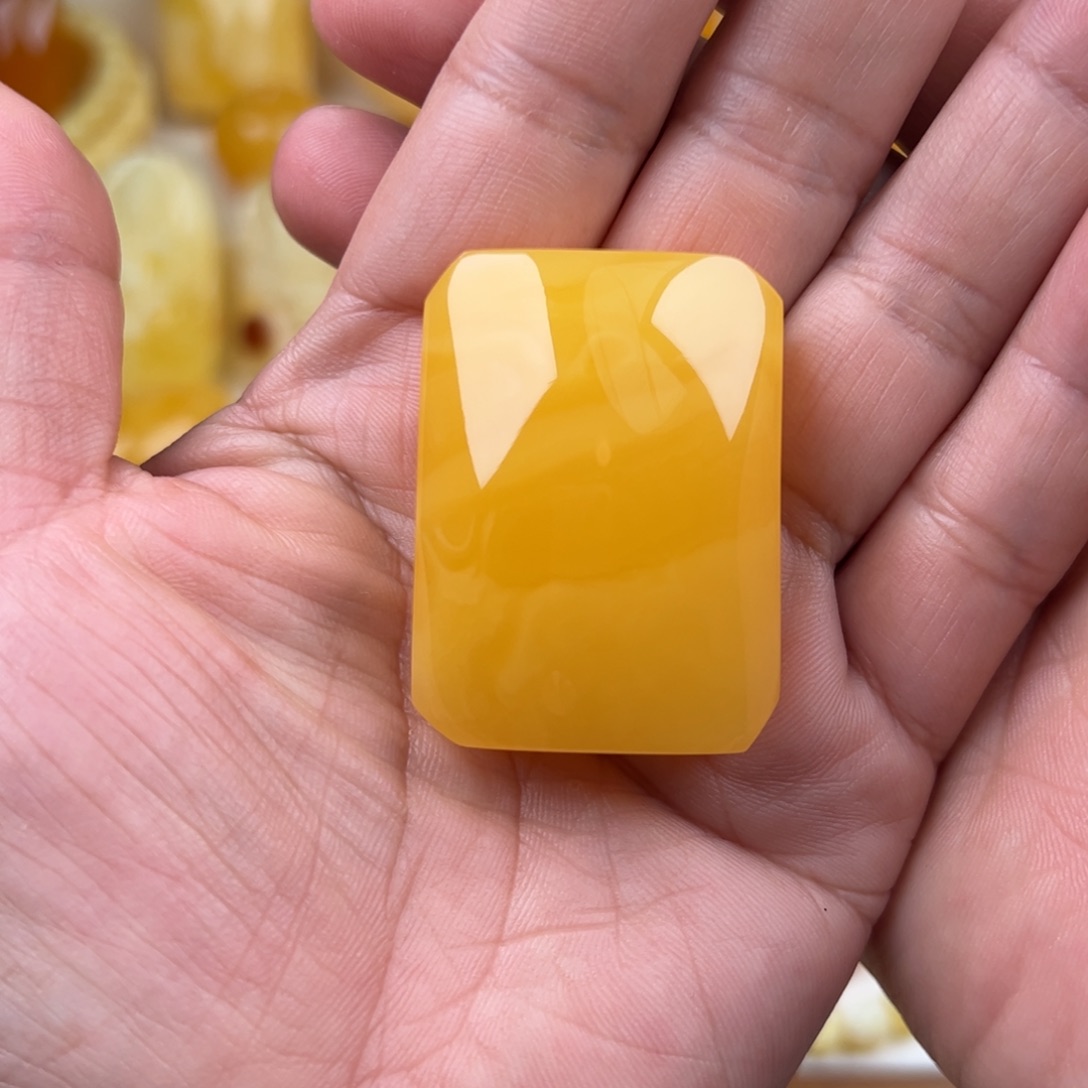 蜜蜡未镶嵌颈饰纯天然琥珀蜜蜡