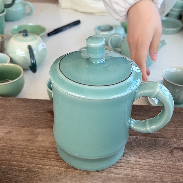 小米茶器龙泉青瓷