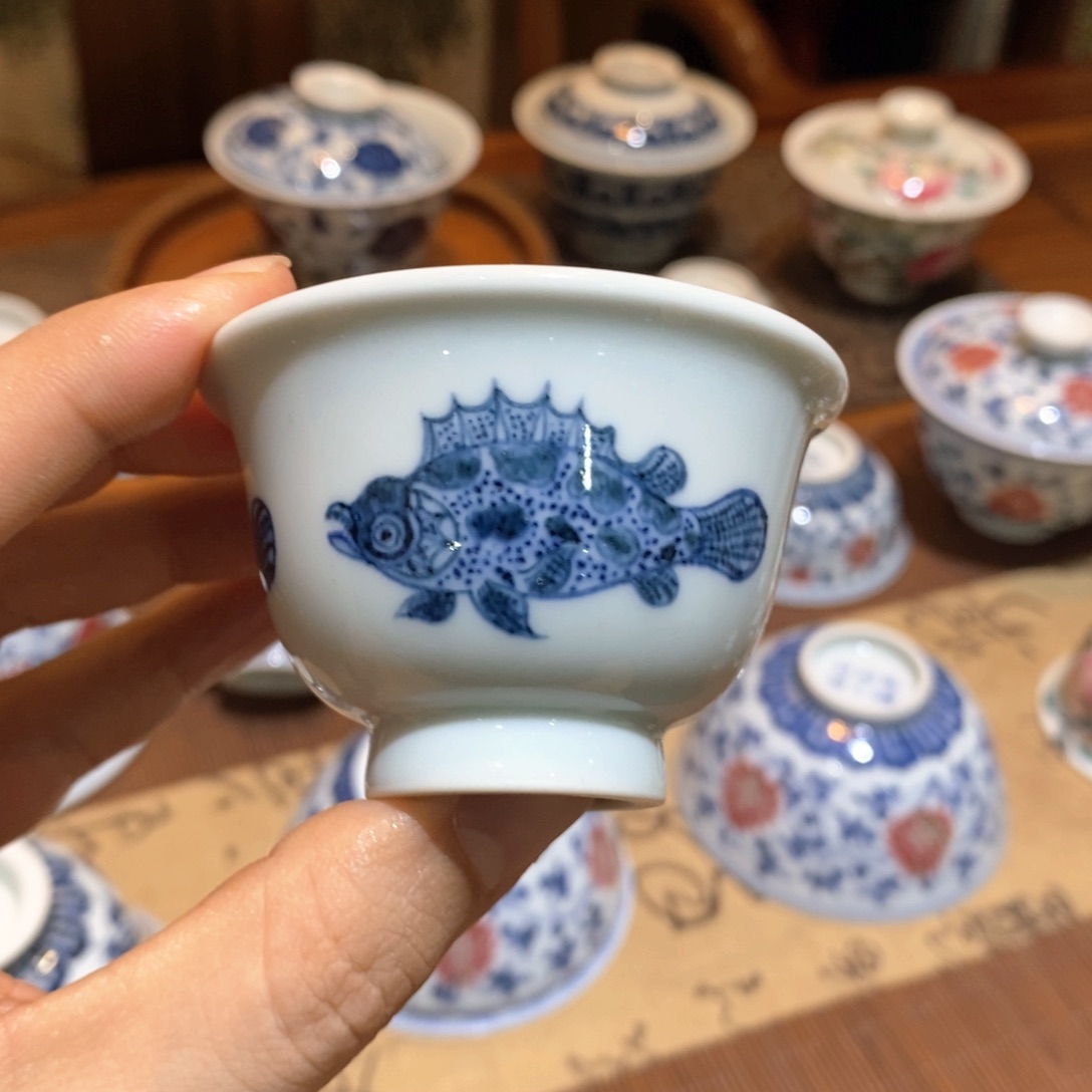 开播福利景德镇纯手绘茶器