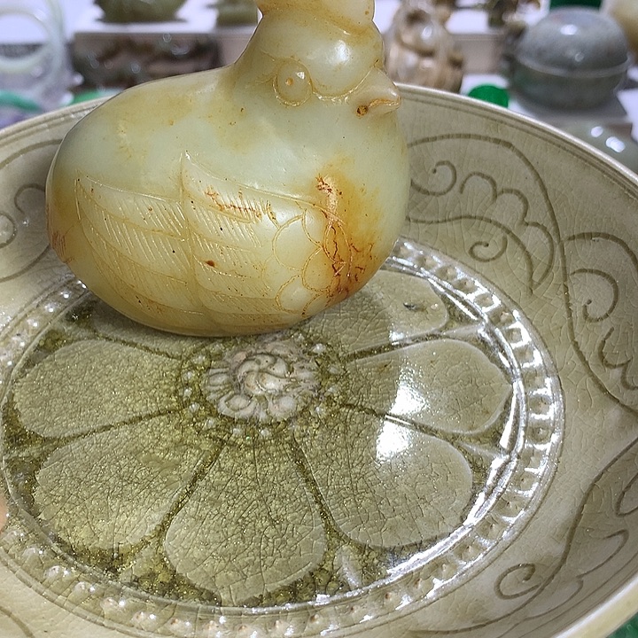 青***花陶摆件陶瓷制品666666