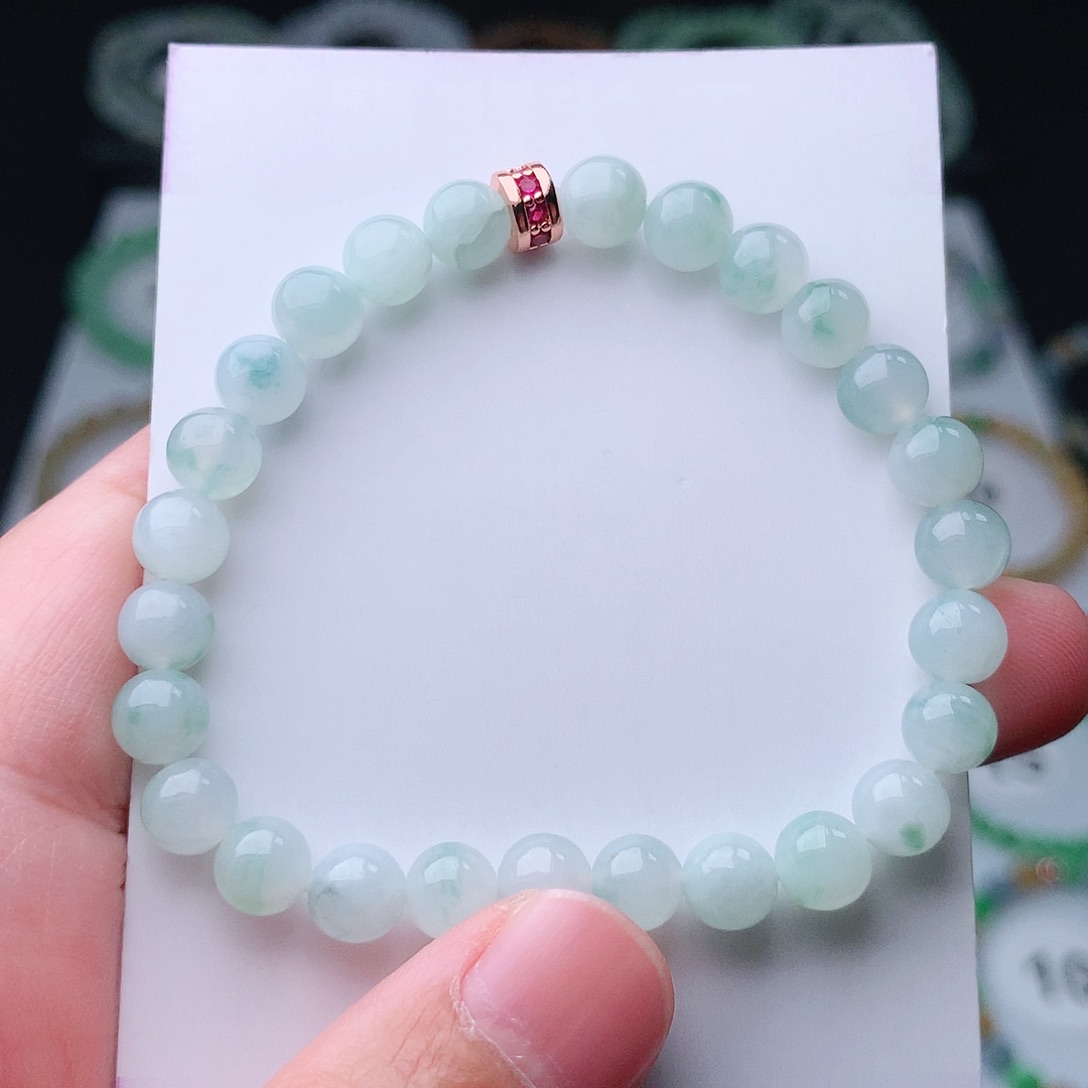 翡翠手串未镶嵌翡翠