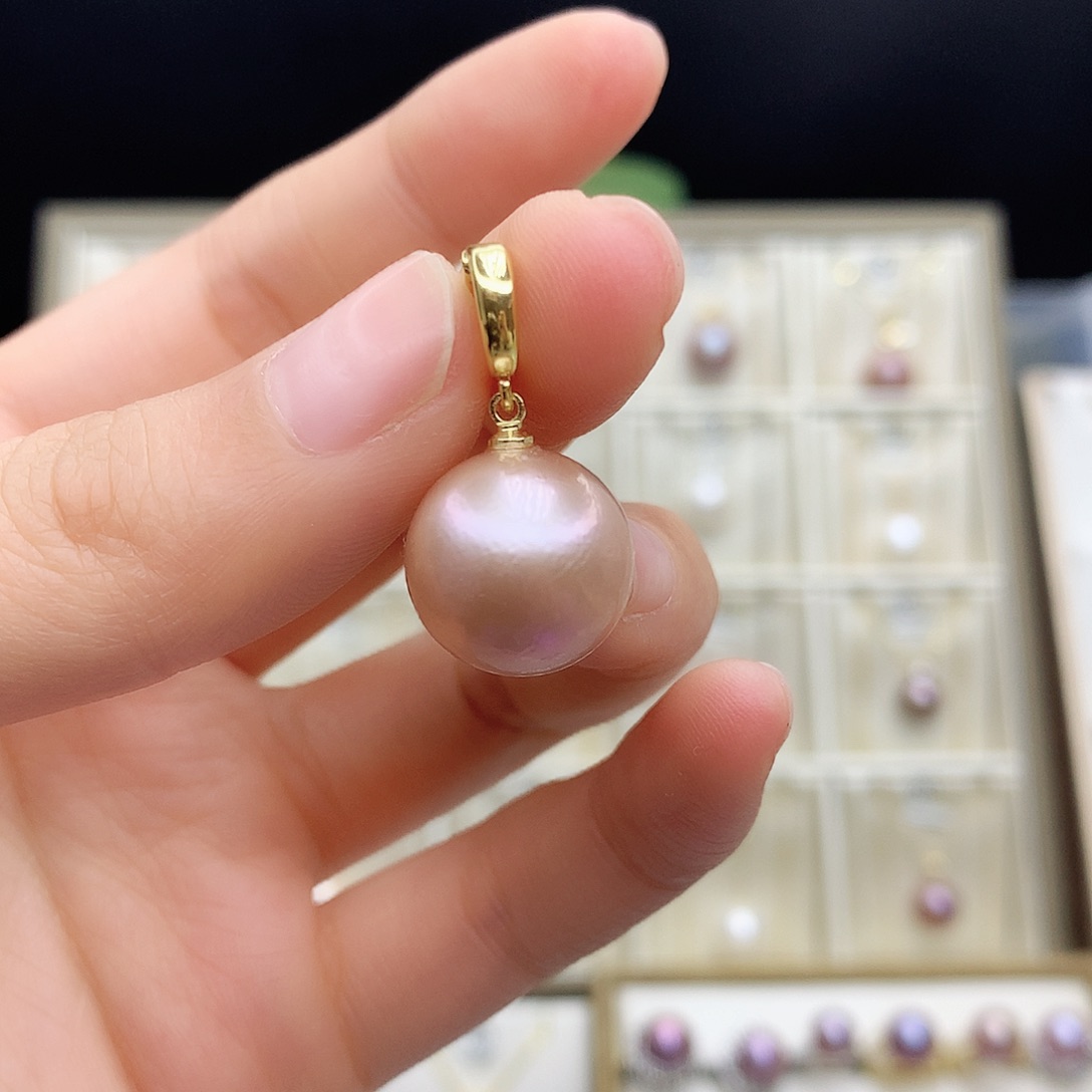 淡水珍珠颈饰合金