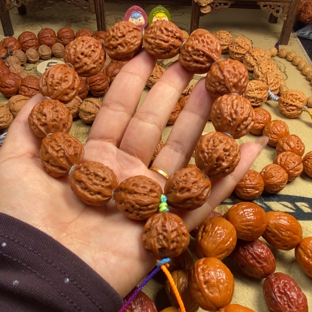 文玩核桃吊坠八棱手串文玩核桃