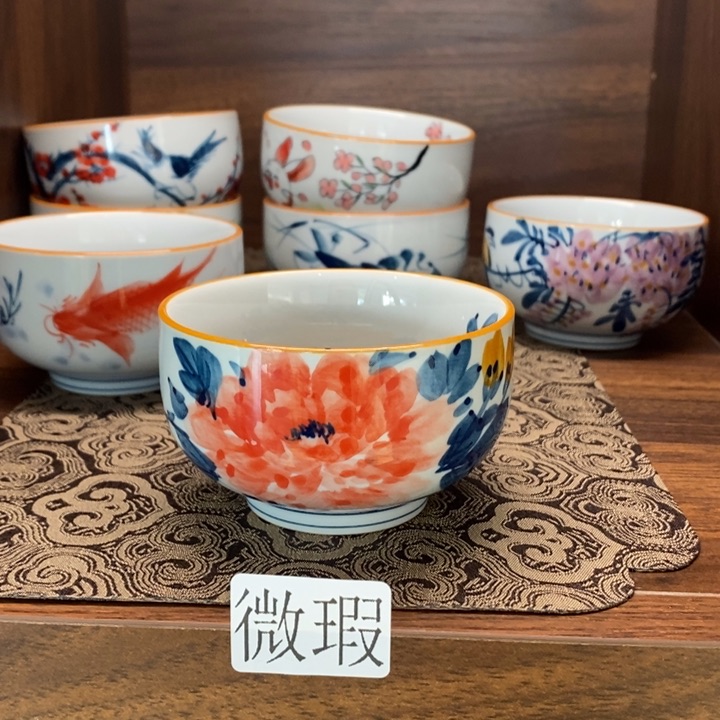 釉下老陶泥手工绘制