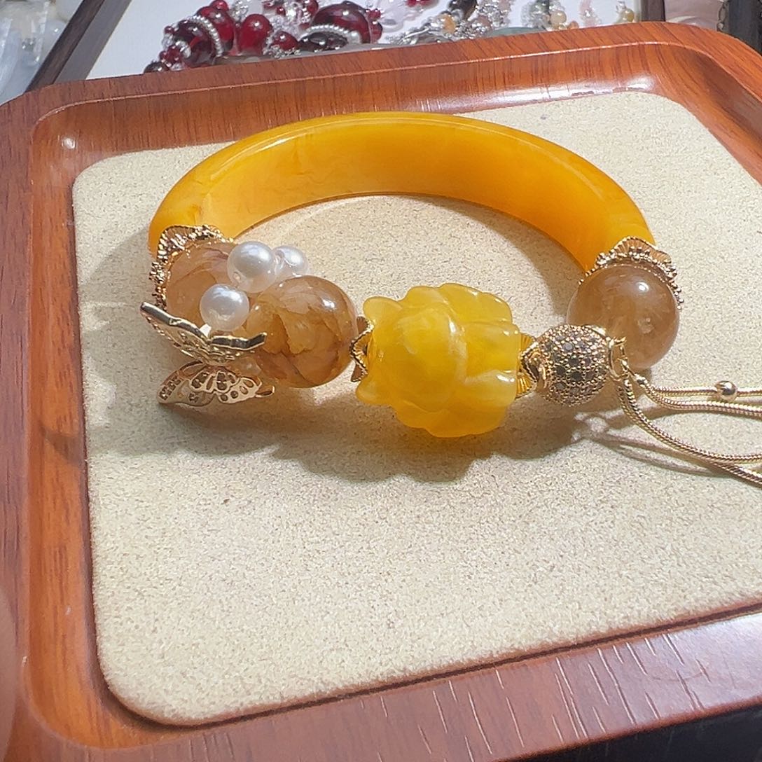 手链水晶未镶嵌水晶手链二代