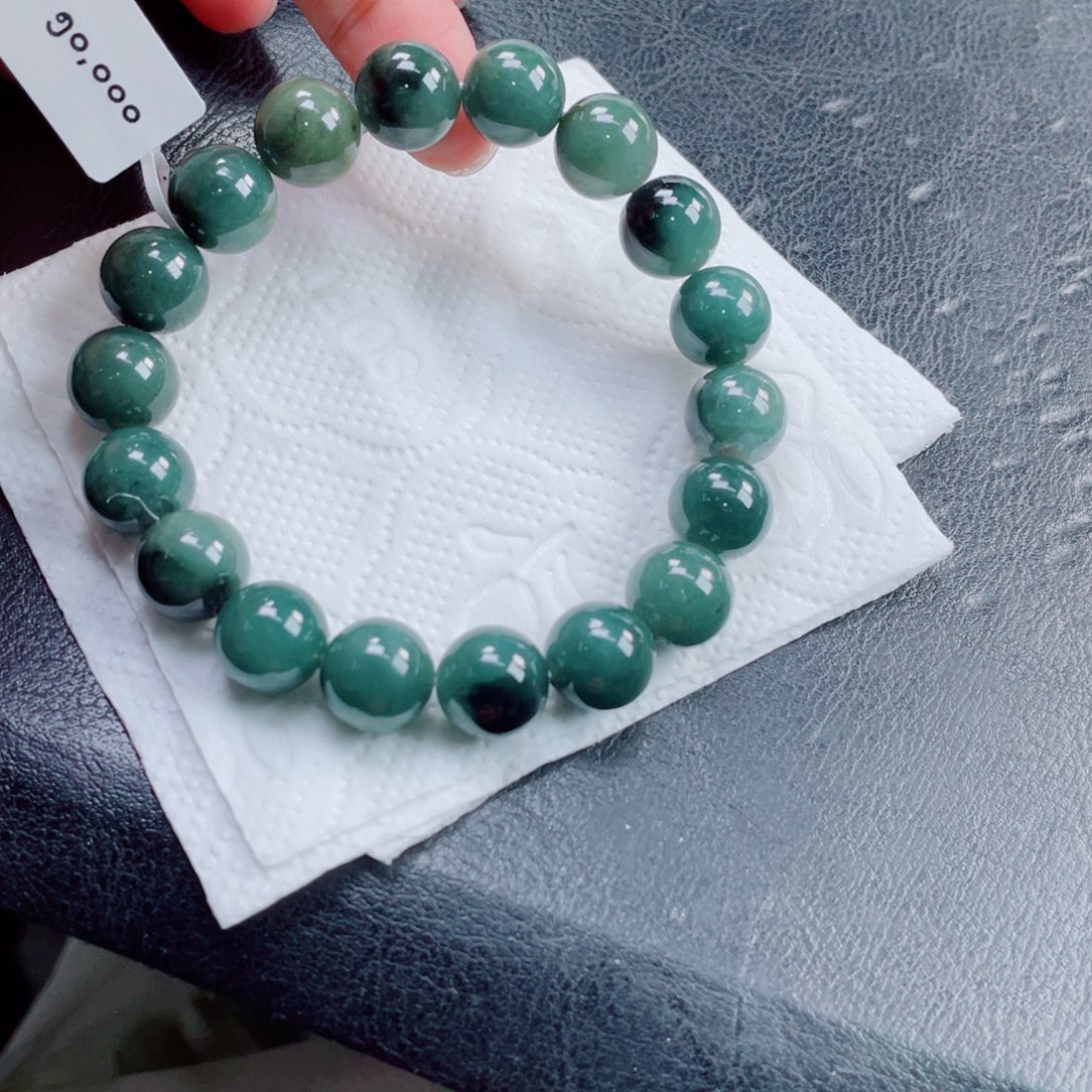定制翡翠未镶嵌珠串