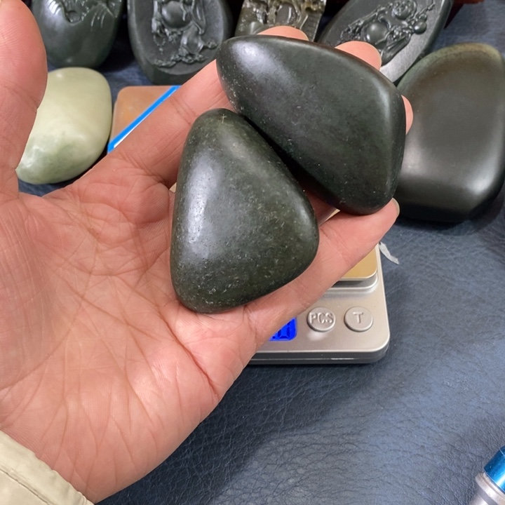 万***堂和田玉（糖玉）未镶嵌挂件