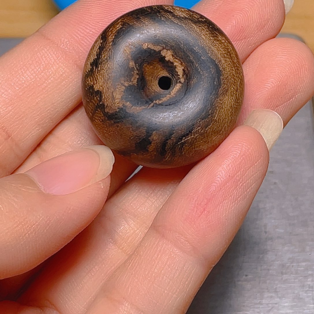 品***气沉香达拉干平安扣7.7克