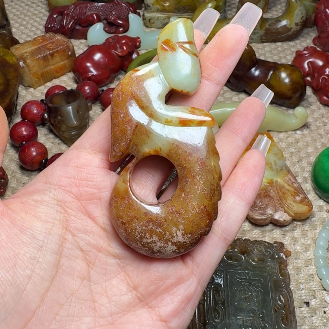 吊坠白玉菩提挂件