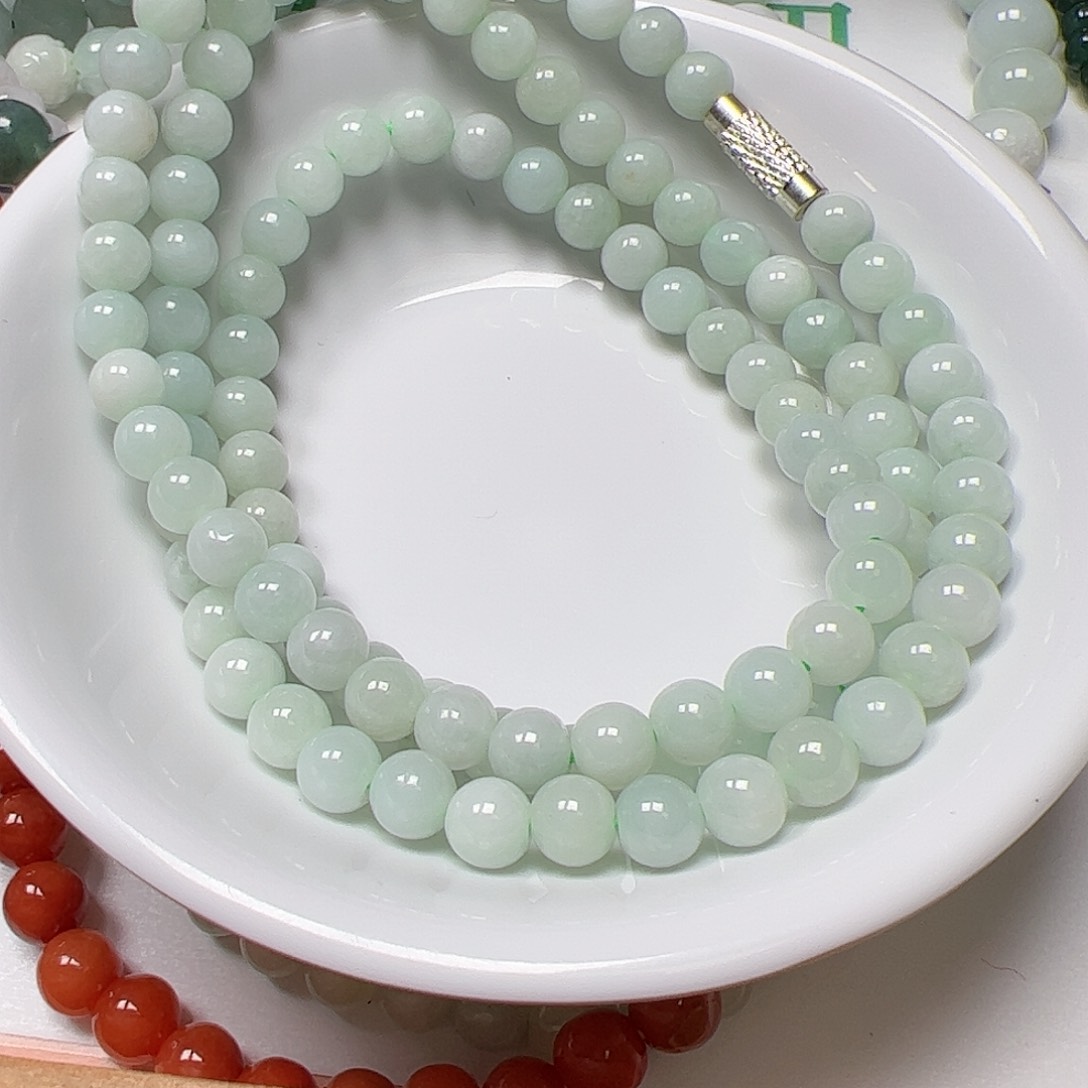 【闪购商品】翡翠手链未镶嵌刘***w卡5++