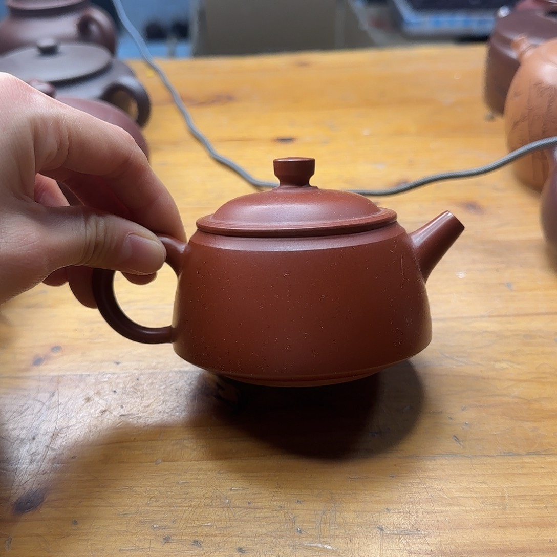 紫砂茶壶民间手艺人全手工制作