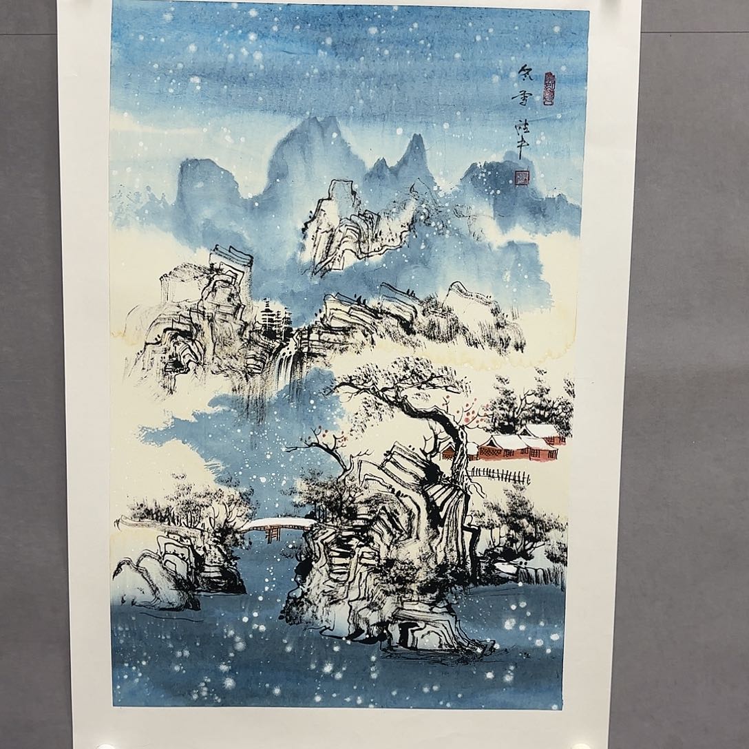 国画亲笔手绘原创