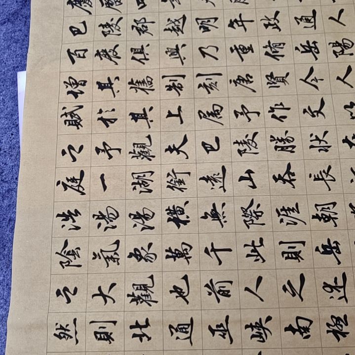 书法岳阳楼记书法作品