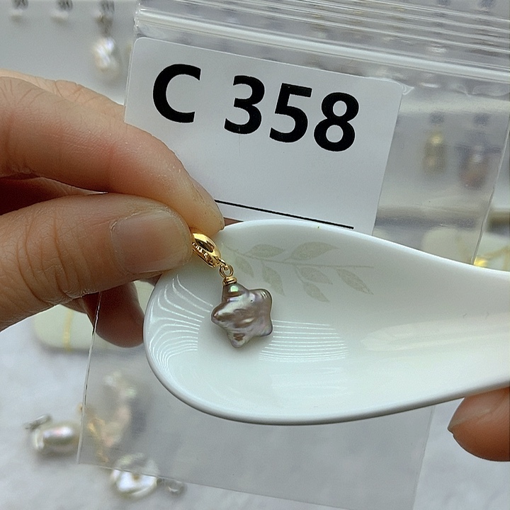 淡水珍珠颈饰银S925镶嵌