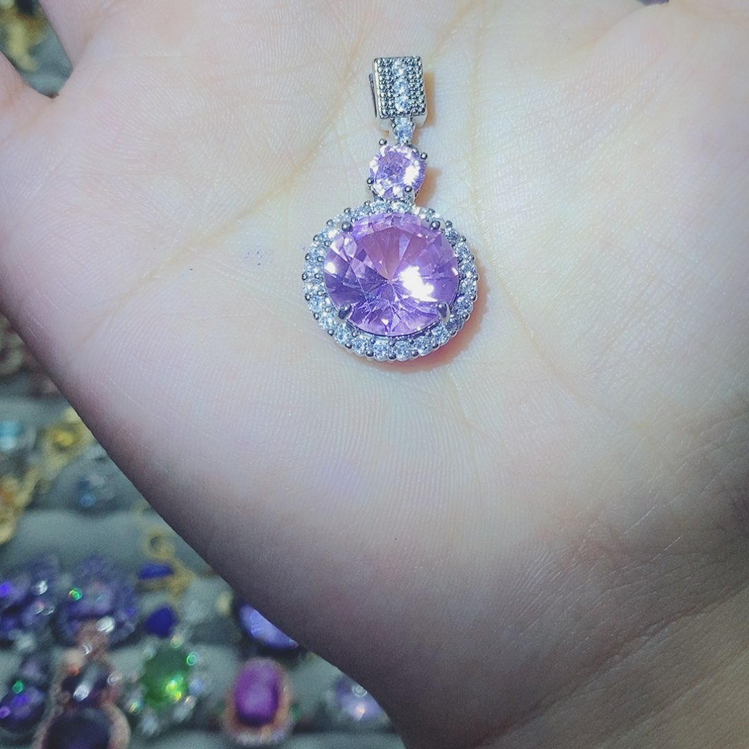 【闪购商品】托帕石耳饰银S925镶嵌