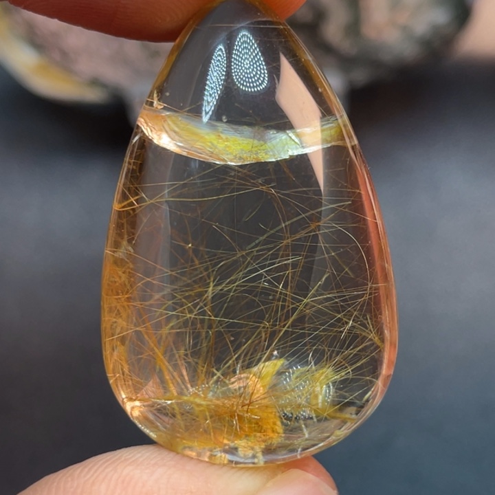 水晶颈饰未镶嵌心**生