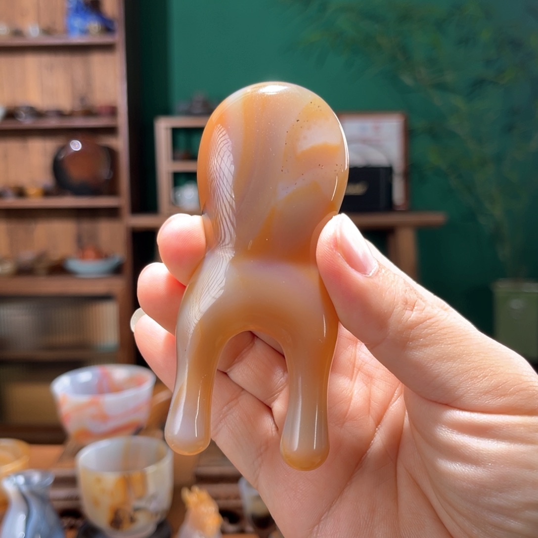 玛瑙/玉髓鼻刮未镶嵌