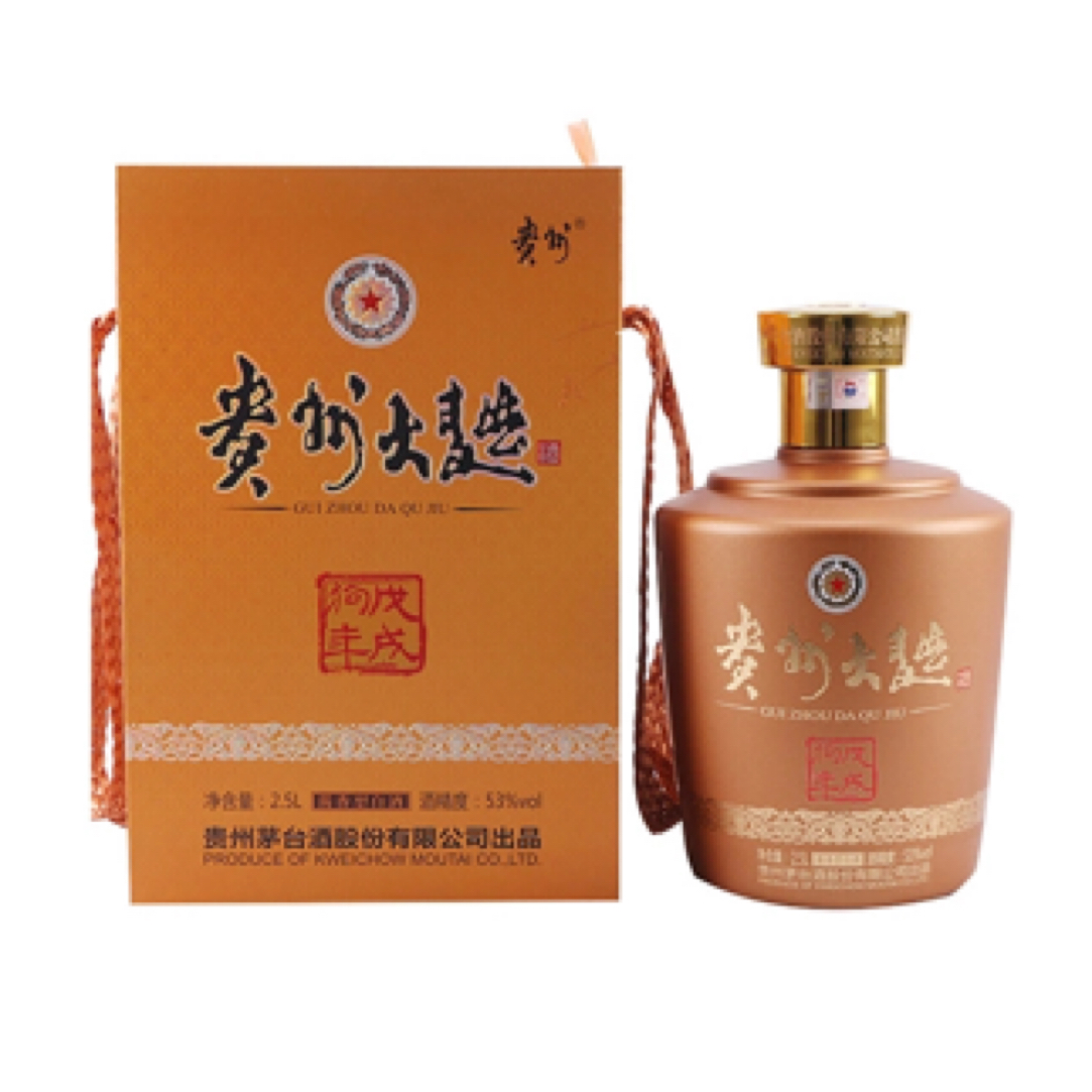 KWEICHOW MOUTAI/贵州茅台酒贵州大曲狗53度2.5L