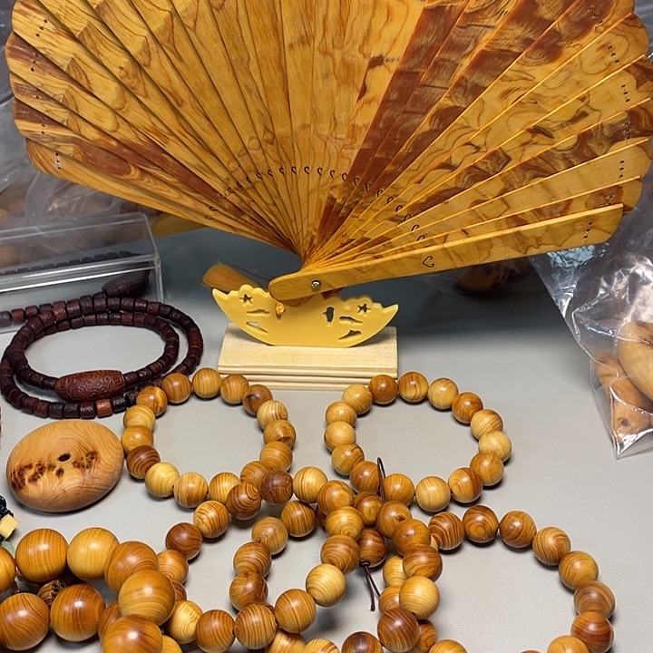 柏木（崖柏）太行崖柏贝壳苏珊玉化