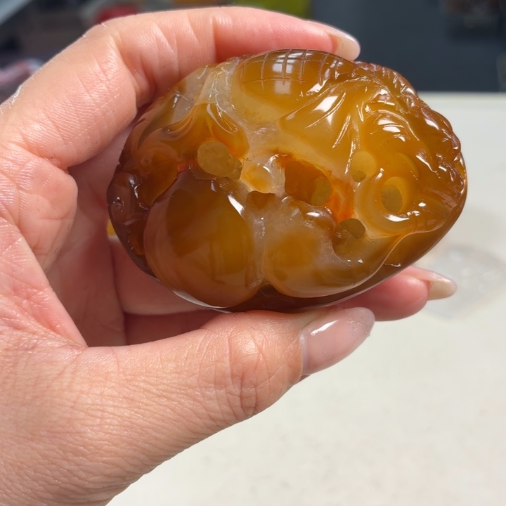 玛瑙/玉髓未镶嵌吊坠(不含链)