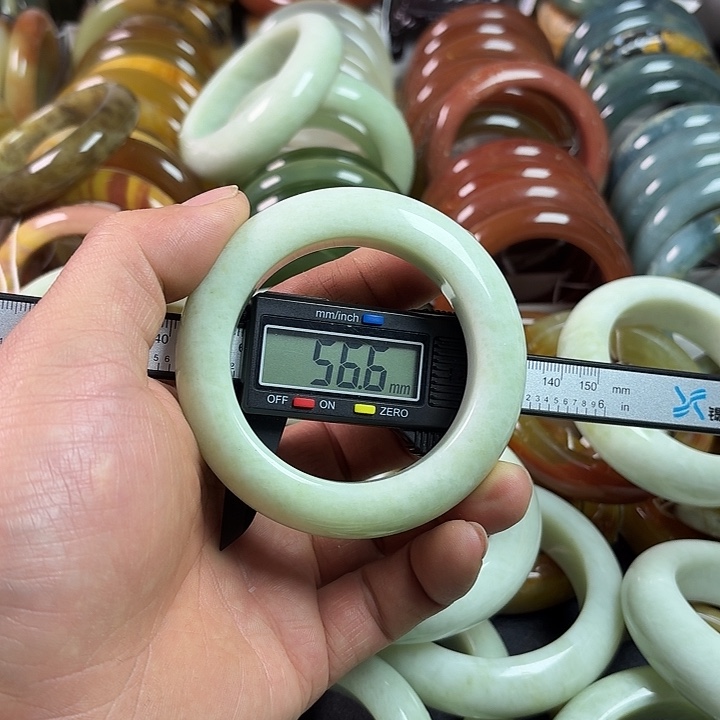 蛇纹石玉合金手镯