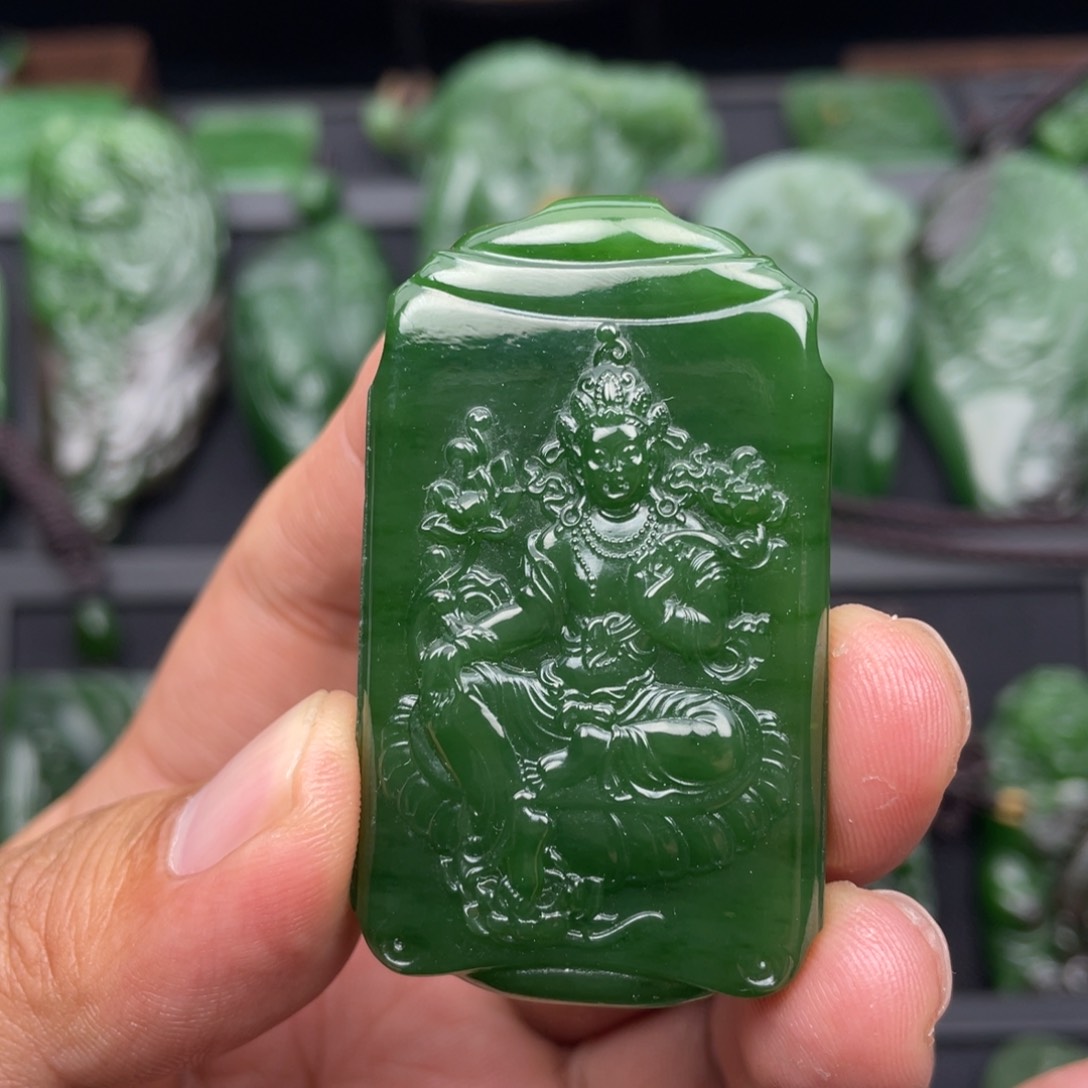 和田玉颈饰未镶嵌用****7