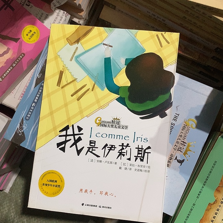 我是伊莉斯单本微瑕