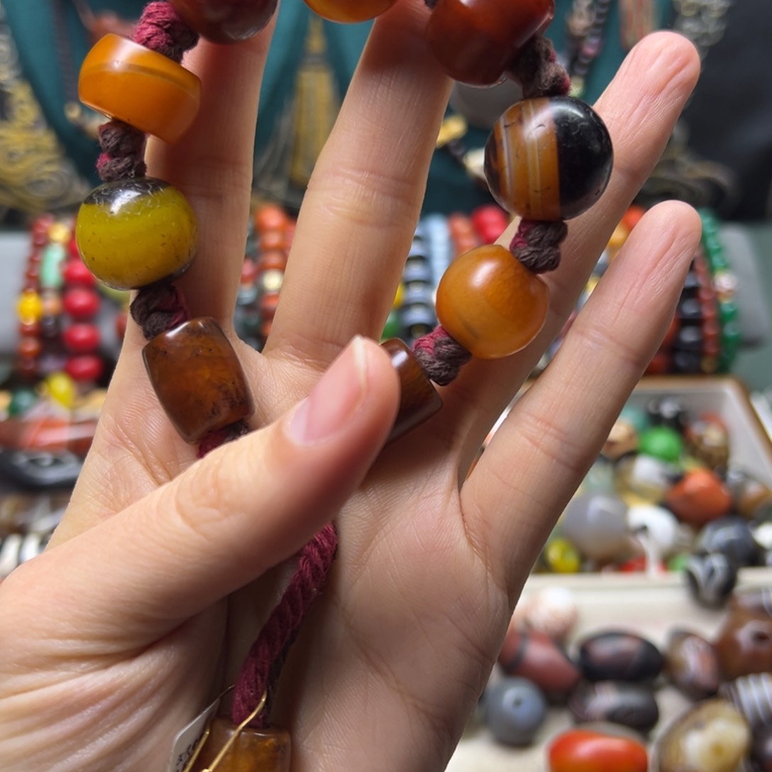 玛瑙/玉髓手串未镶嵌