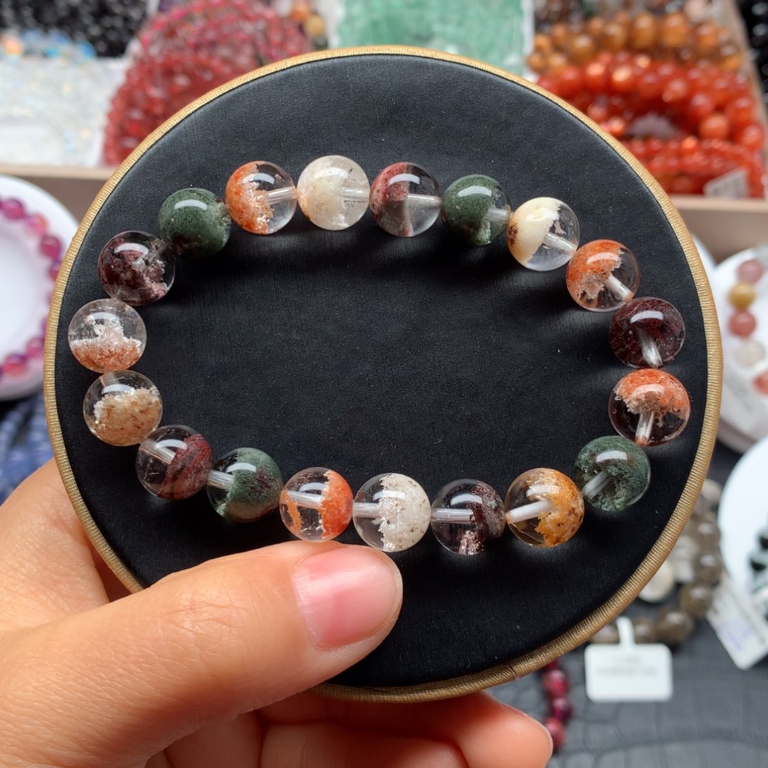 水晶手链未镶嵌四季幽灵10.5左右