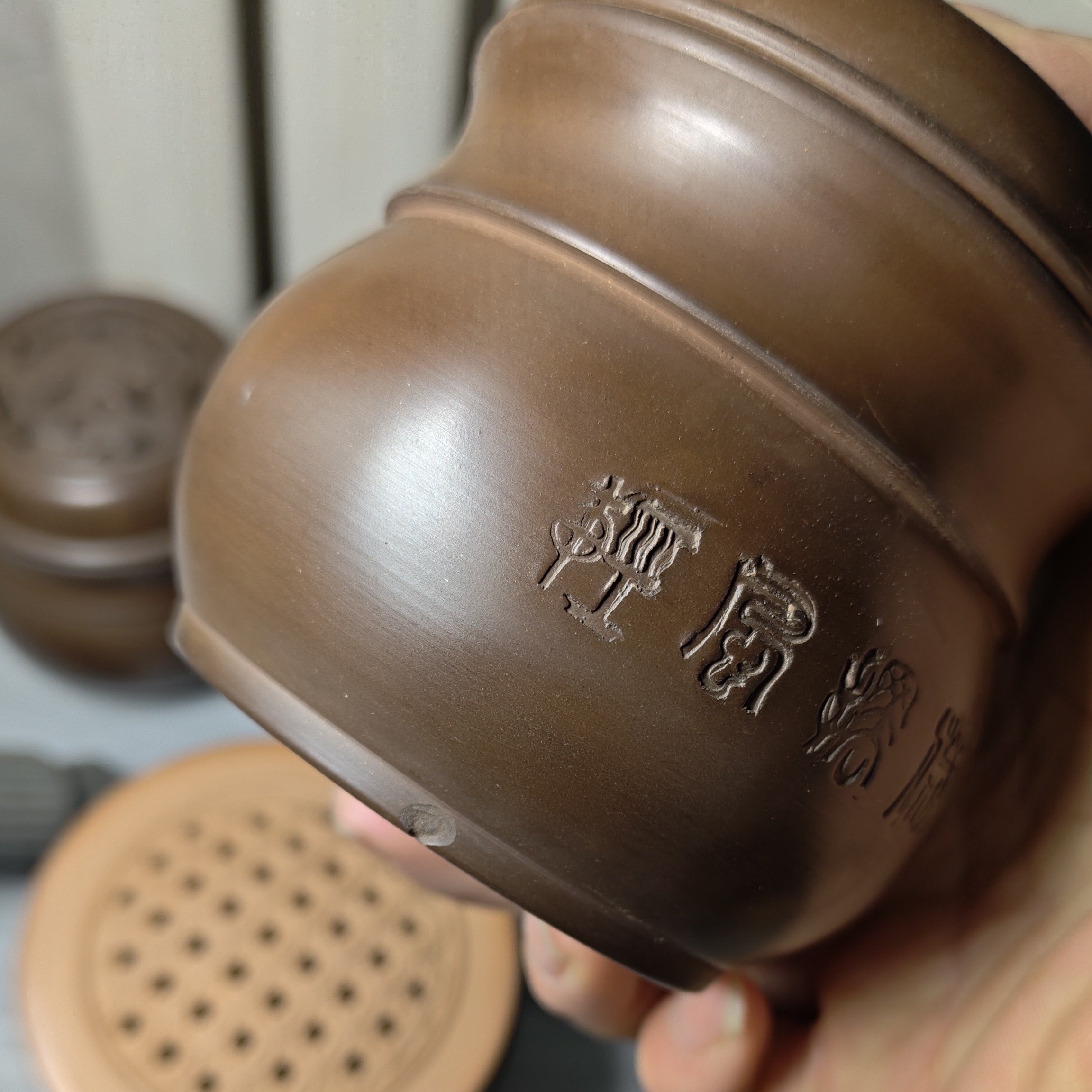 蝈蝈油葫芦次品叫罐三合土底盘煮多遍的老叫罐