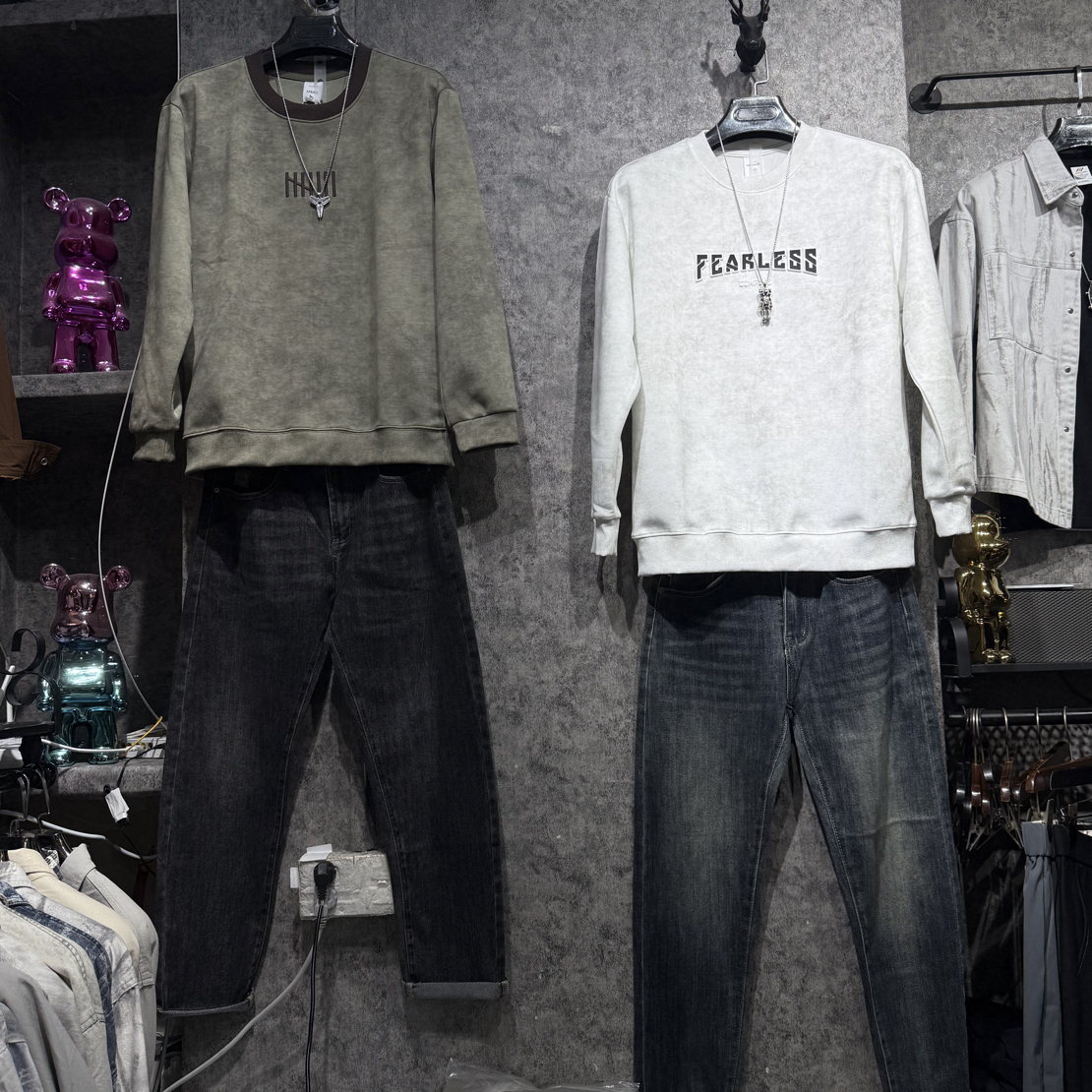 档口福利专拍裤子档口现货秒发男士时尚休闲百搭薄款宽松潮流